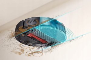 Philips Homerun seria 7000 robot odkurzający stacja ssąca 180min czarny 2