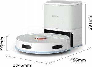 Robot sprzątający Philips Homerun seria 2000 robot odkurzający mopujący 130 minut XU2100/20 4