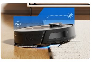 Robot sprzątający Proscenic Q8 Max robot odkurzający z funkcją wycierania 5000Pa 200min pracy 10