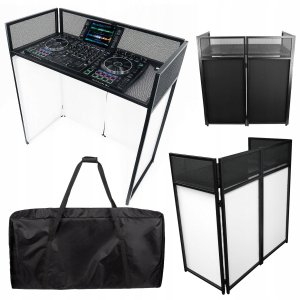 MOZOS EPDJ-100 DUŻY EKRAN PARAWAN ZE STOŁEM DLA DJ 1