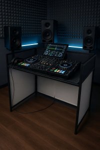 Mozos EPDJ-100 Duży ekran / parawan ze stołem dla DJ`a 14