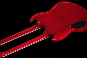 Harley Benton DC-Custom 612 Cherry Gitara Elektryczna Double-Neck Meranti 5