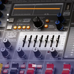 Mikser sceniczny 6-kanałowy PDM-T604  DSP/MP3 Power Dynamics one size 11