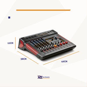 Mikser sceniczny 6-kanałowy PDM-T604  DSP/MP3 Power Dynamics one size 9