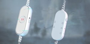 Słuchawki studyjne nauszne FIFINE H6W AmpliGame RGB dźwięk przestrzenny 7.1 8