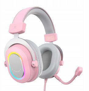 Słuchawki studyjne nauszne FIFINE H6P AmpliGame RGB dźwięk przestrzenny 7.1 10