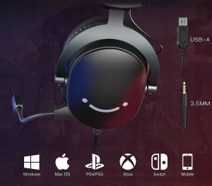 Słuchawki Fifine Słuchawki studyjne nauszne H9W z mikrogonem studyjne nauszne 9