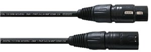 Cordial AES/EBU XLR to XLR cable, 3 m 1