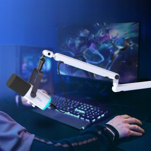 Mikrofon Fifine Mikrofon studyjny dynamiczny Fifine TAM8W XLR/USB z pantografem 2