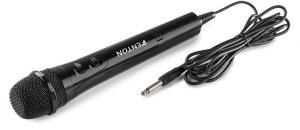 Mikrofon Fenton Mikrofon karaoke z oświetleniem LED RGB KMD55B czarny one size 6