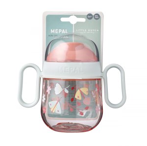 KUBEK DZIECIĘCY NIEKAPEK MIO FLOWERS & BUTTERFLIES 200ML 108012565243 2