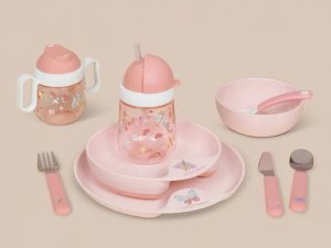 KUBEK DZIECIĘCY NIEKAPEK MIO FLOWERS & BUTTERFLIES 200ML 108012565243 4