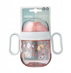 KUBEK DZIECIĘCY NIEKAPEK MIO FLOWERS & BUTTERFLIES 200ML 108012565243 9