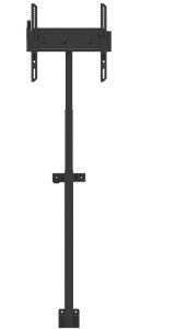 Multibrackets M Motorized Floormount 60kg Black, 60 kg, 81.3 cm (32"), 152.4 cm (60"), 100 x 100 mm, 400 x 400 mm, 1210 - 1860 mm 1
