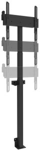 Multibrackets M Motorized Floormount 60kg Black, 60 kg, 81.3 cm (32"), 152.4 cm (60"), 100 x 100 mm, 400 x 400 mm, 1210 - 1860 mm 5
