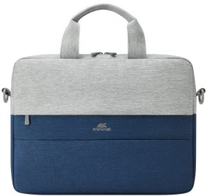Rivacase 7522 GREY/DARK BLUE torba na laptop 35,6 cm (14") Aktówka Niebieski, Szary 3