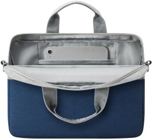 Rivacase 7522 GREY/DARK BLUE torba na laptop 35,6 cm (14") Aktówka Niebieski, Szary 8