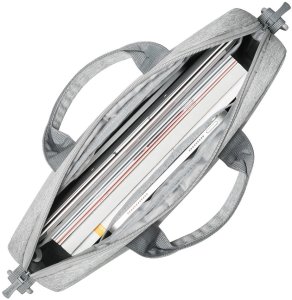 Rivacase 7522 GREY/DARK BLUE torba na laptop 35,6 cm (14") Aktówka Niebieski, Szary 10