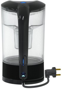 Czajnik Dafi Elektryczny czajnik filtrujący 2w1 czarny z 6 wkładami AGD+ Unimax 4