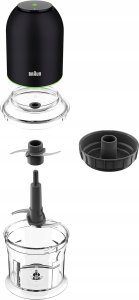 Braun CH3011BK MultiPractic 3 Zerkleinerer (CH3011BK) 2