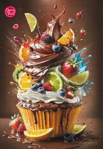 CherryPazzi Puzzle Crazy Cake 500 elementów (20142) 2
