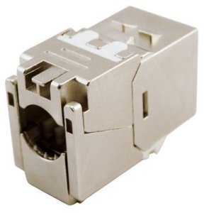 Equip Equip Keystone Jack geschirmt Cat.6A Werkzeugf.Metall 8erSet 4