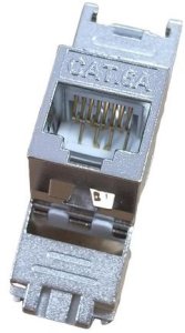Equip Equip Keystone Jack geschirmt Cat.6A Werkzeugf.Metall 8erSet 9