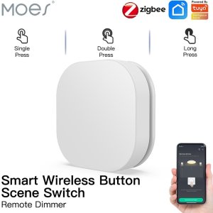 Moes išmanusis Zigbee belaidis mygtukas IP55 TUYA 1