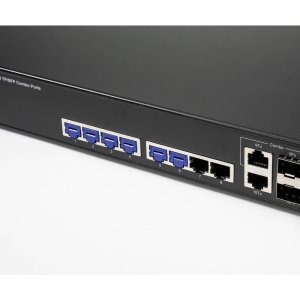 Renkforce RJ45 LAN-port RF-4695234 Sæt med 10 stk. Sølvblå inkl. 1 nøgle RF-4695234 3