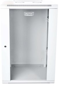Szafa sieciowa wisząca 19" 21U rack 600x600, drzwi szyba, szary, niedzielona, niezłożona, 60kg 1