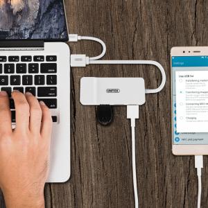 HUB USB Unitek 4x USB-A 2.0 (Y-2133) 4