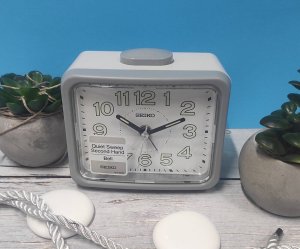 Budzik Seiko QHK061N Bell Alarm Lumibrite . 3