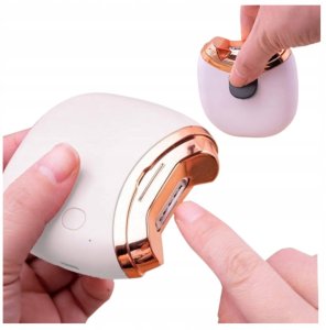 Aptel Elektryczna obcinaczka do paznokci - USB-C akumulatorowy zestaw do manicure 2