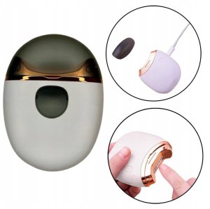 Aptel Elektryczna obcinaczka do paznokci - USB-C akumulatorowy zestaw do manicure 9