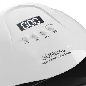 Lampa do paznokci UV LED 66 lamp 180W SUN X7 MAX biała 7