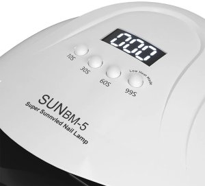 Lampa do paznokci UV LED 45 lamp 180W SUN X7 MAX biała 8