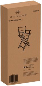 Krzesło do makijażu drewniane Beautylushh 25414 4