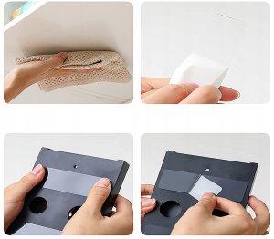 WIESZAK NA WINO Kieliszki PODWÓJNY Biały Matowy 6