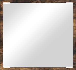 Lustro vidaXL Lustro Łazienkowe LED Wędzone Dębowe 40x8.5x37 cm Drewno Inżynieryjne 4