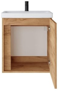 CABIN WITH WASHBASIN WTU-50GE-PM GLD OAK 2