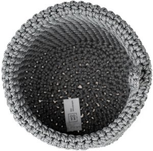 Zestaw 3x Koszyk łazienkowy Momo Way szary 3