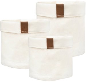 Zestaw 3x Koszyk łazienkowy Momo Way beżowy 2