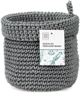 Koszyk łazienkowy Momo Way szary 14cm 3