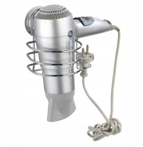 Uchwyt na suszarkę do włosów OSIMO Static-Loc, stal chromowana, WENKO 4