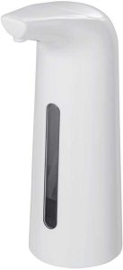 Bezdotykowy dozownik do mydła i płynu do dezynfekcji LARINO, z sensorem na podczerwień,400 ml, WENKO 1