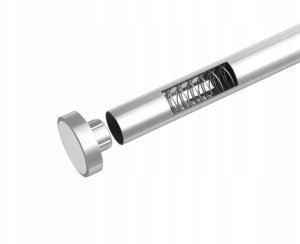 Teleskopowy drążek prysznicowy LUZ, Ø 2,8 cm, 110-185 cm, chrom, WENKO 3