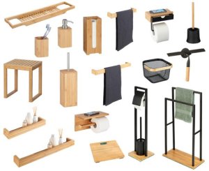 Wenko Pojemnik na szczoteczki do zębów BAMBUSA Ø 7,1 cm WENKO 3