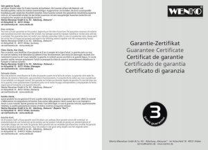 Słuchawka prysznicowa z funkcją oszczędzania wody, Ø 11 cm, 3 strumienie, WENKO 9