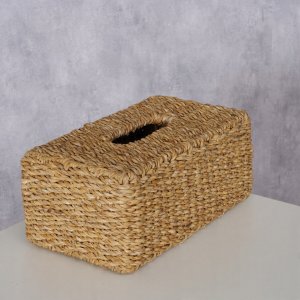 Plecione etui na chusteczki higieniczne SOPHY, trawa morska 3