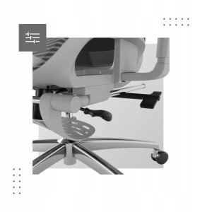 Krzesło biurowe Mark Adler Expert 7.9 Szare 4